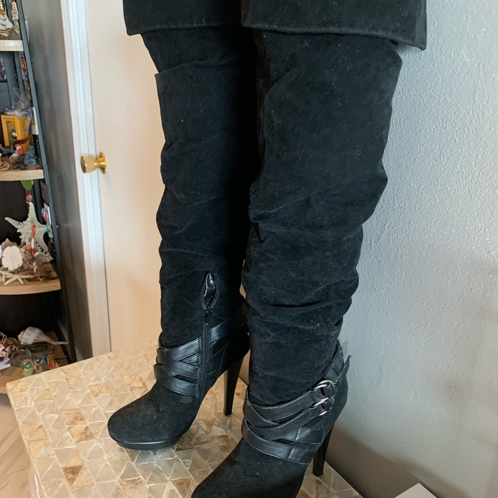 Beautiful over the knee boots by aldo.
